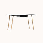 Load image into Gallery viewer, amakisi table Tables Black / With Drawer
