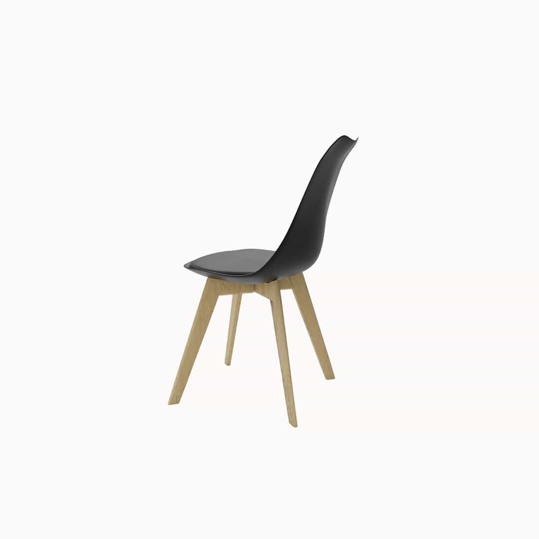 Eames Chair Occasional Chairs black