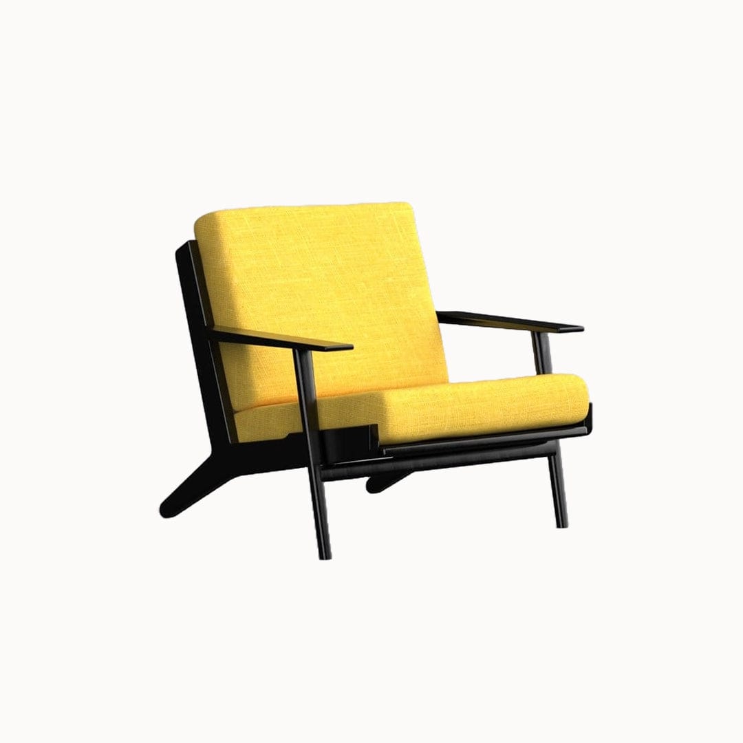 Femi Occasional Chairs Black / Yellow (Back) - Yellow (Seat)