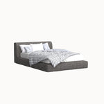 Load image into Gallery viewer, hassan bed and beddings 4x6ft / Grey / Matte
