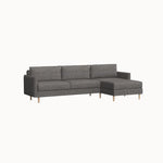 Load image into Gallery viewer, Seje L-Shaped Sofa Dark gray
