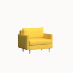 Load image into Gallery viewer, Seje Single Sofa Sofas Yellow
