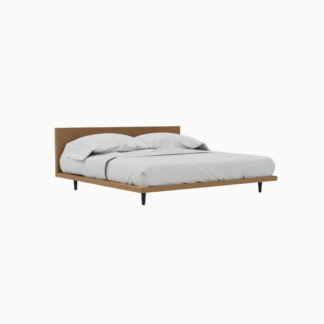 Susu bed bed and beddings 4.5 X 6 Bedframe with wooden Headboard