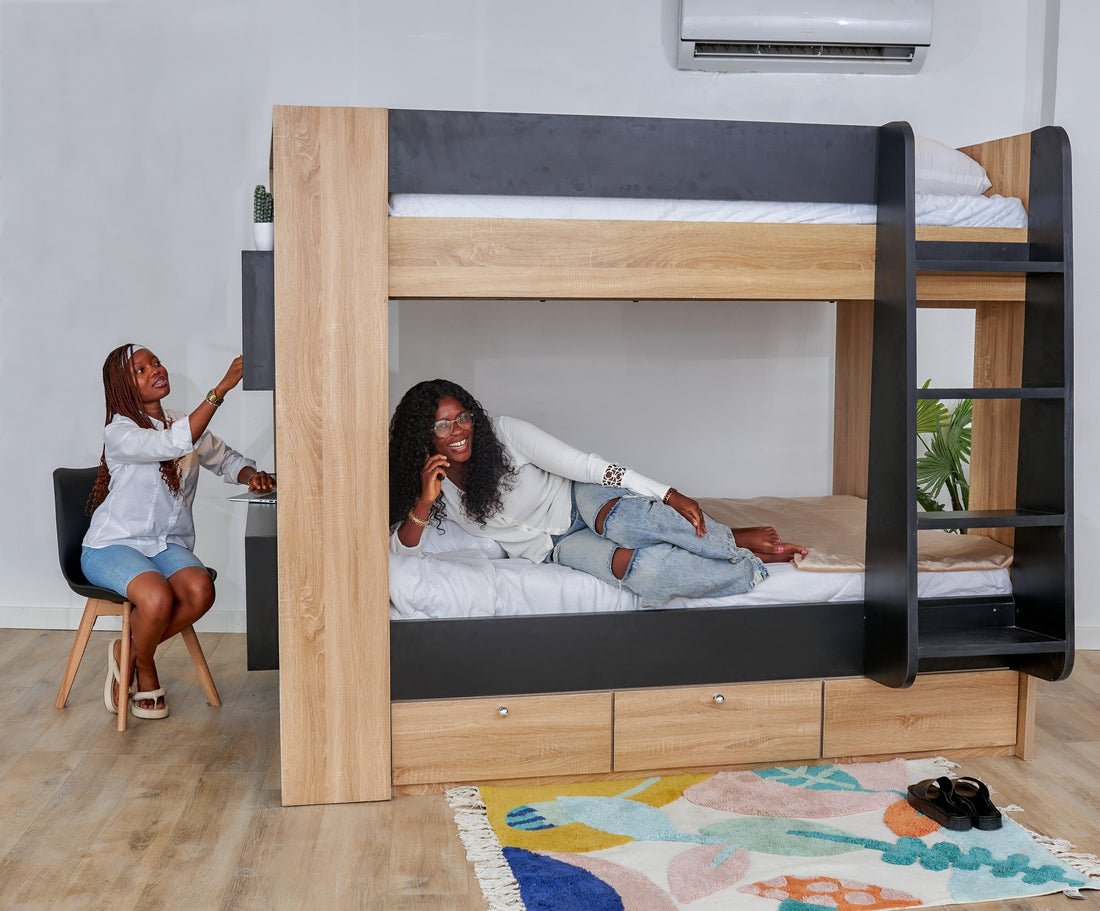 Taiwo and Kehinde Bunk Bed 4x6