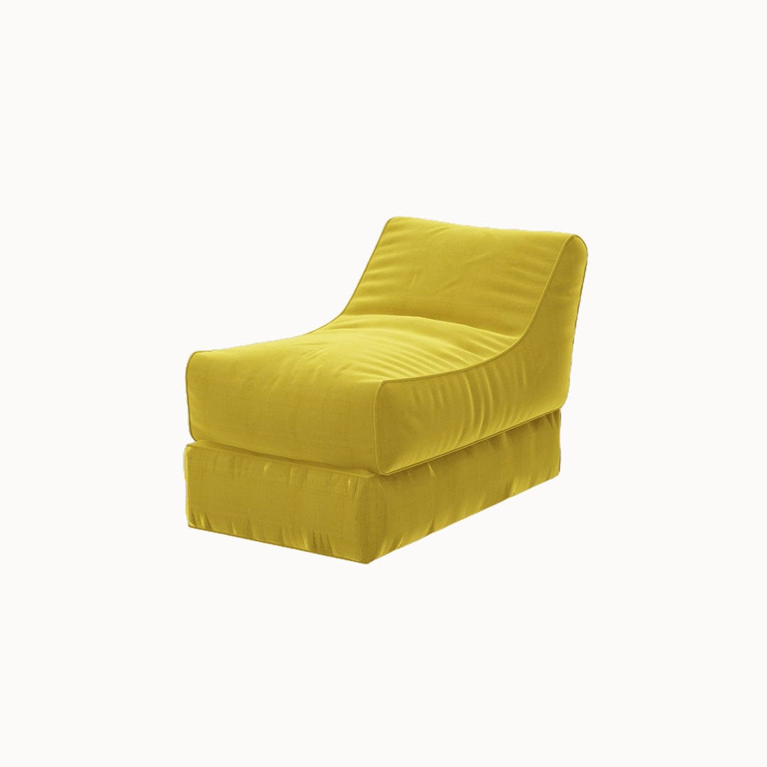 Uduak Lounger Sofas Yellow / velvet