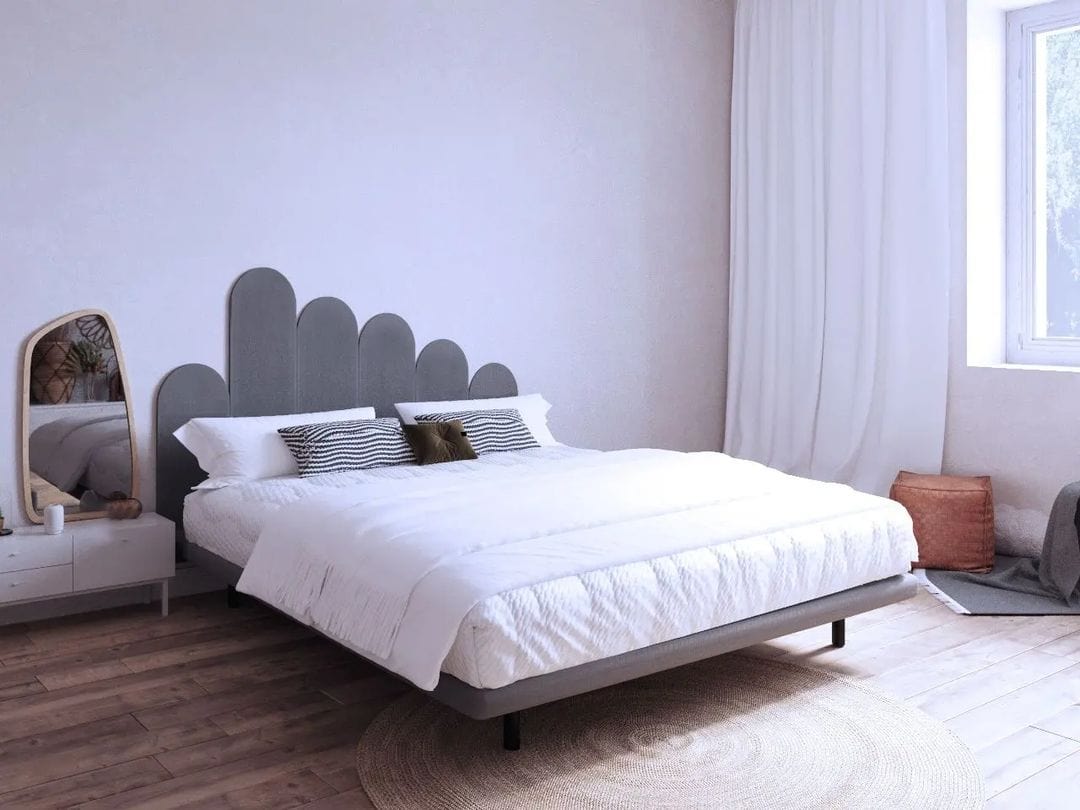 Waffle Bed bed and beddings